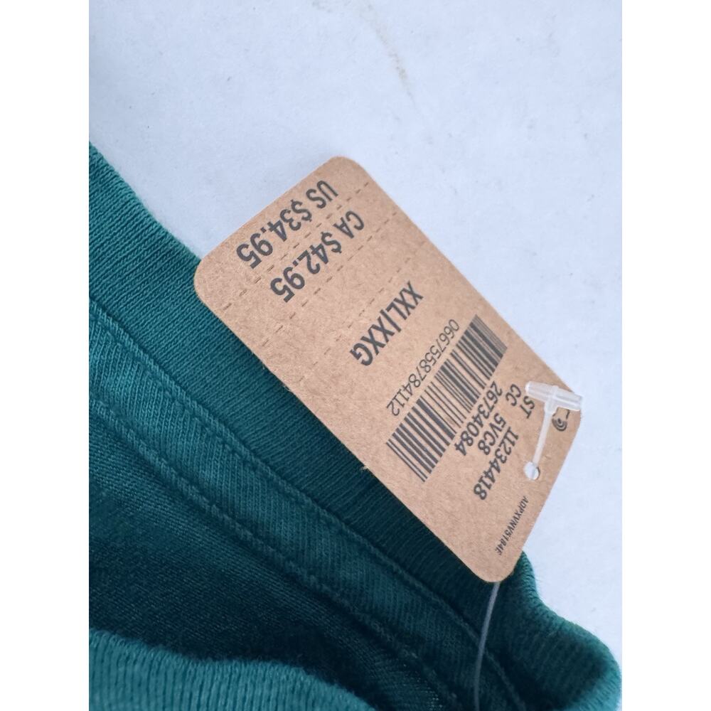 VS Victorias Secret Pink Shirt Sz XXL Crewneck Comfy Casual Campus Green - Picture 4 of 16